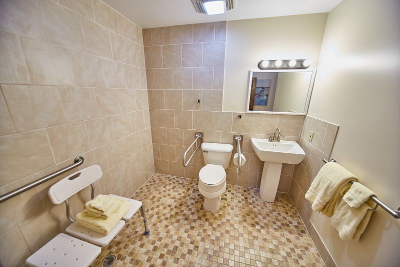 Remodeled Bathroom with Safety Features
